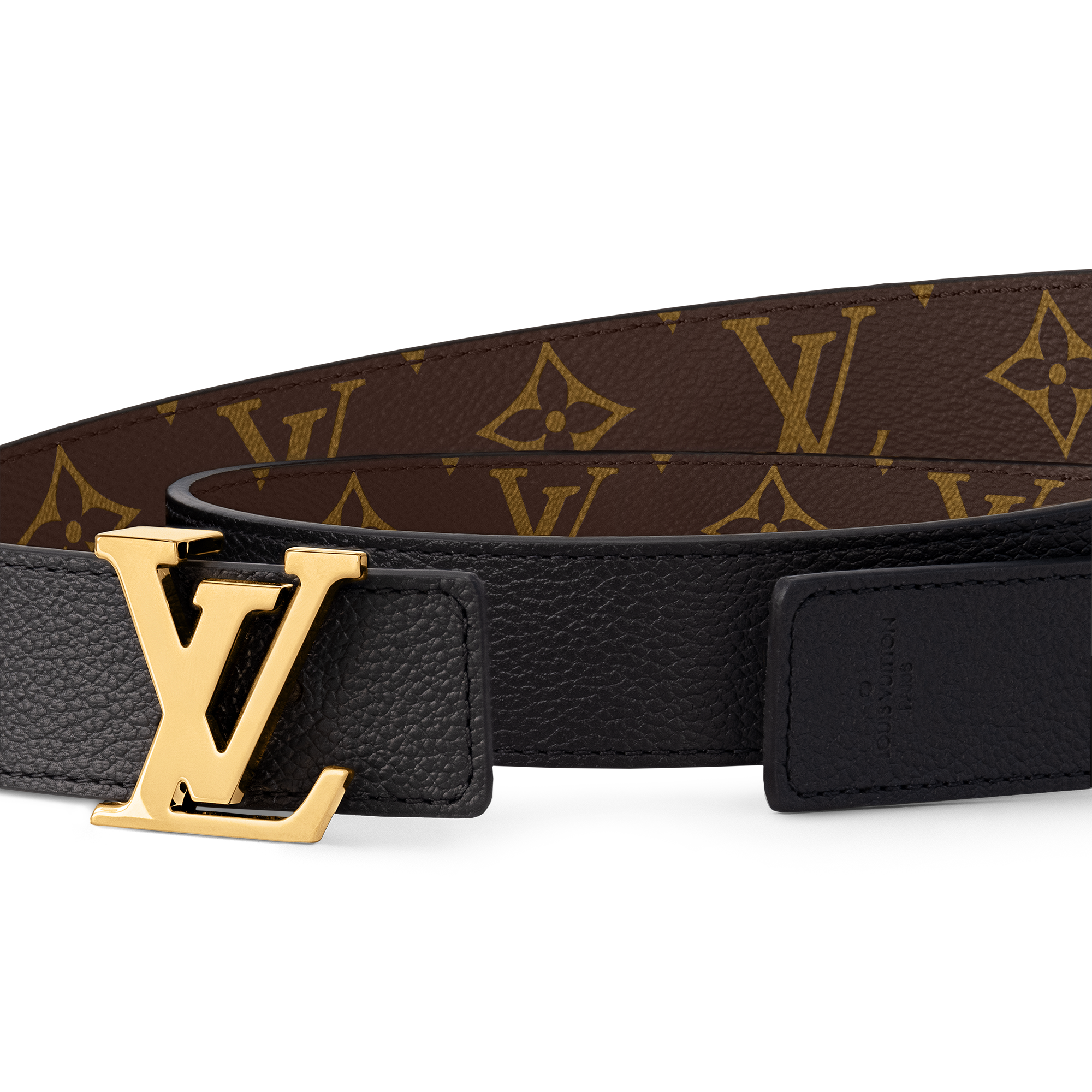 LV Initials 30MM Reversible Belt Monogram Canvas
